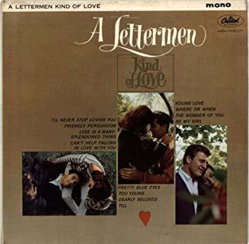Album cover art for "Be My Girl" by The Lettermen