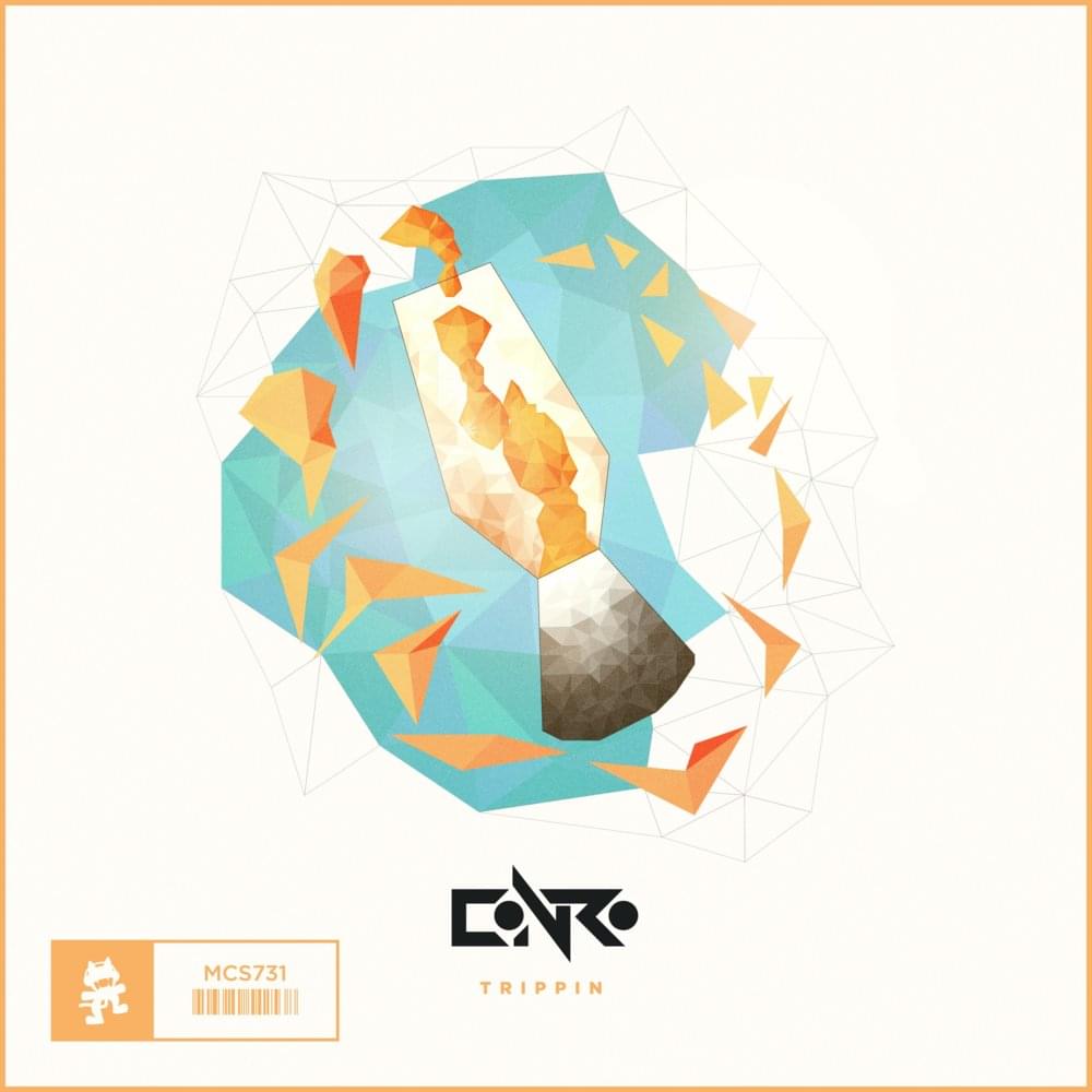 Album cover art for "Trippin" by Conro