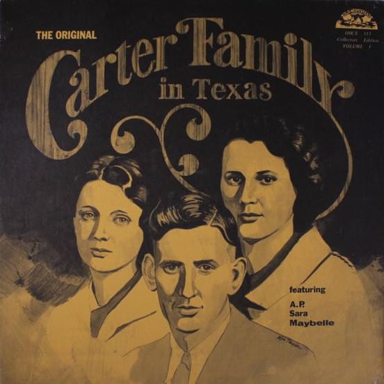 Album cover art for "Can the Circle Be Unbroken" by The Carter Family