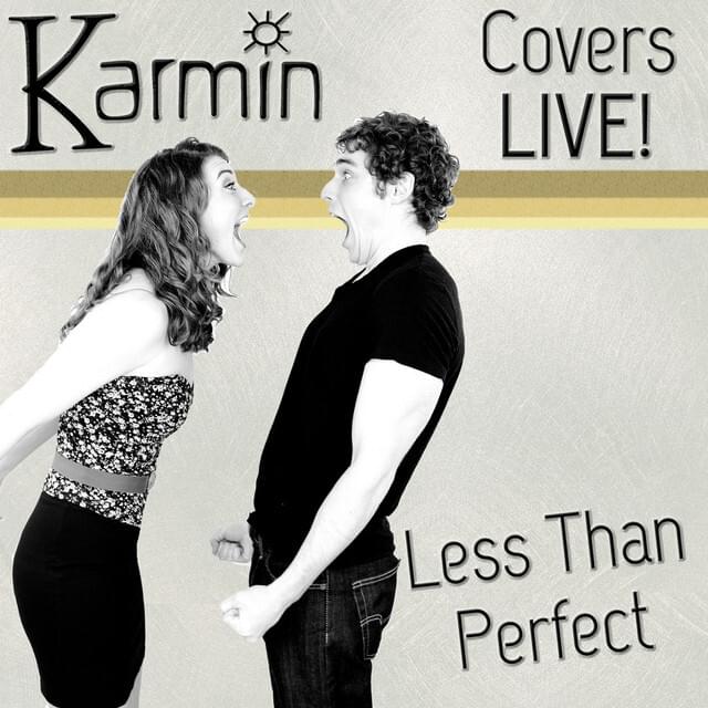 Album cover art for "Less Than Perfect" by Karmin