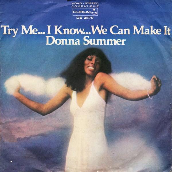 Album cover art for "Try Me, I Know We Can Make It" by Donna Summer