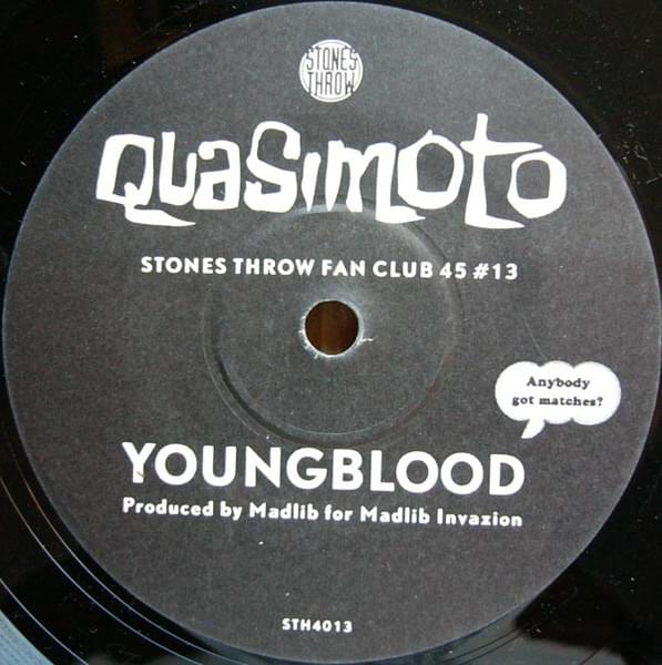 Album cover art for "Youngblood" by Quasimoto
