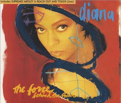 Album cover art for "The Force Behind the Power" by Diana Ross