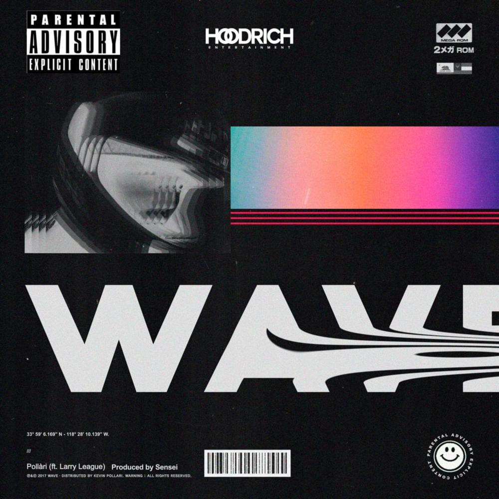 Album cover art for "Wave" by Pollari & Larry League