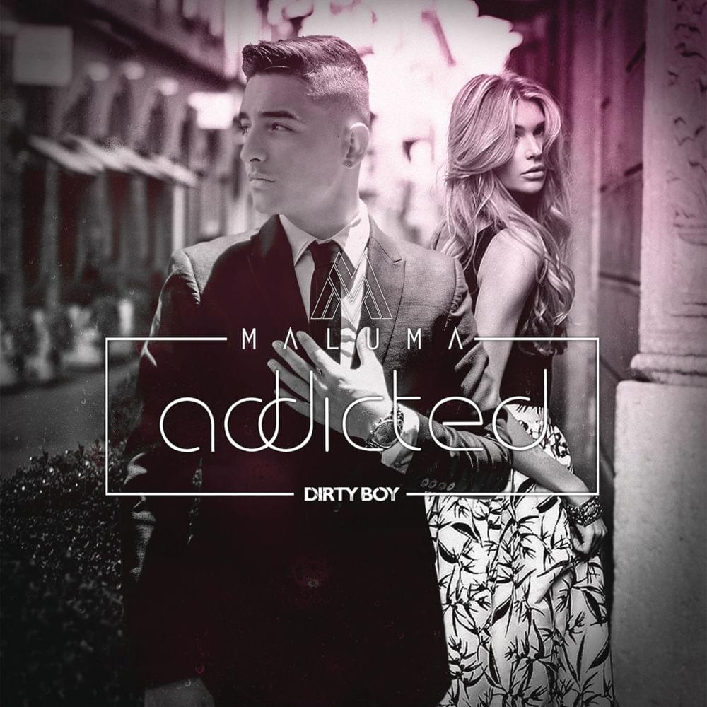Album cover art for "Addicted" by Maluma
