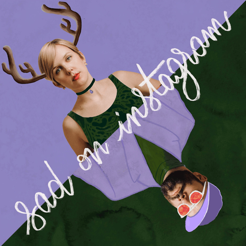 Album cover art for "Sad on Instagram" by Pomplamoose