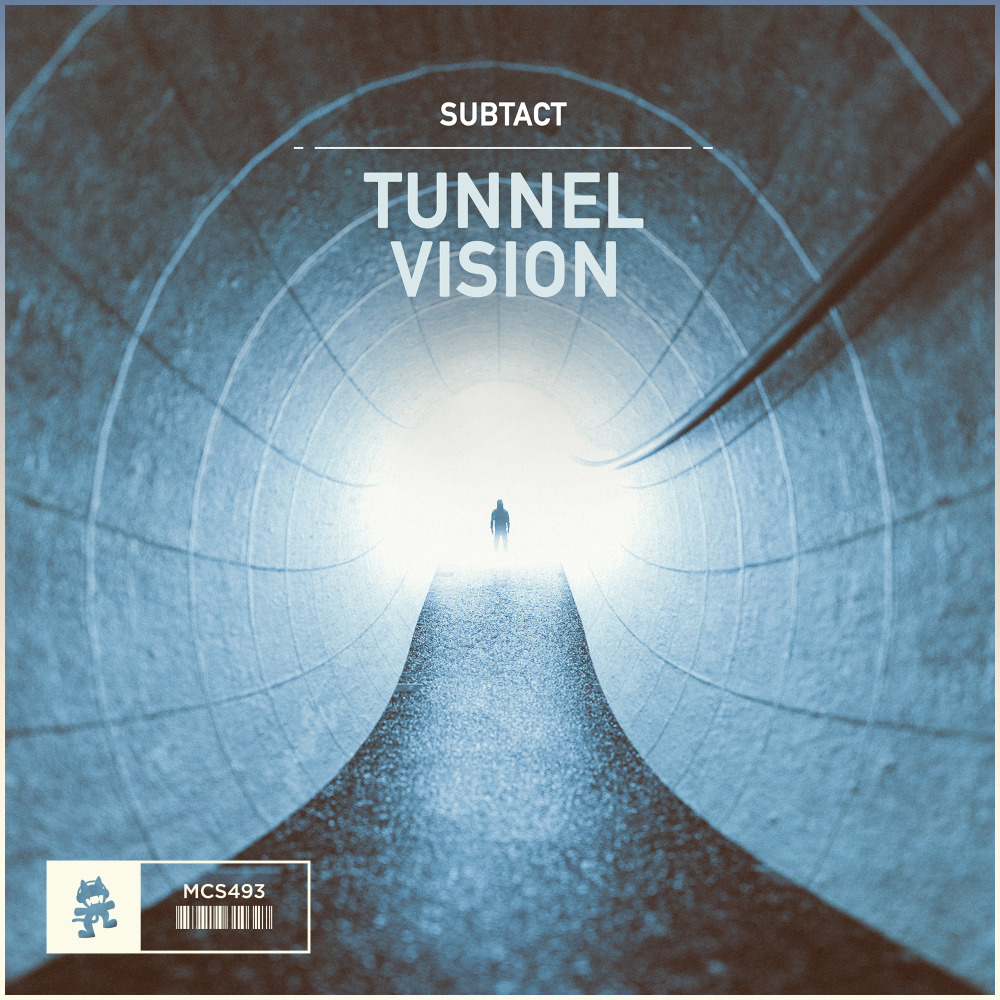Album cover art for "Tunnel Vision" by Subtact