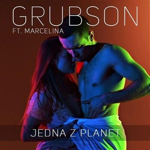 Album cover art for "Jedna z planet" by Grubson & Marcelina