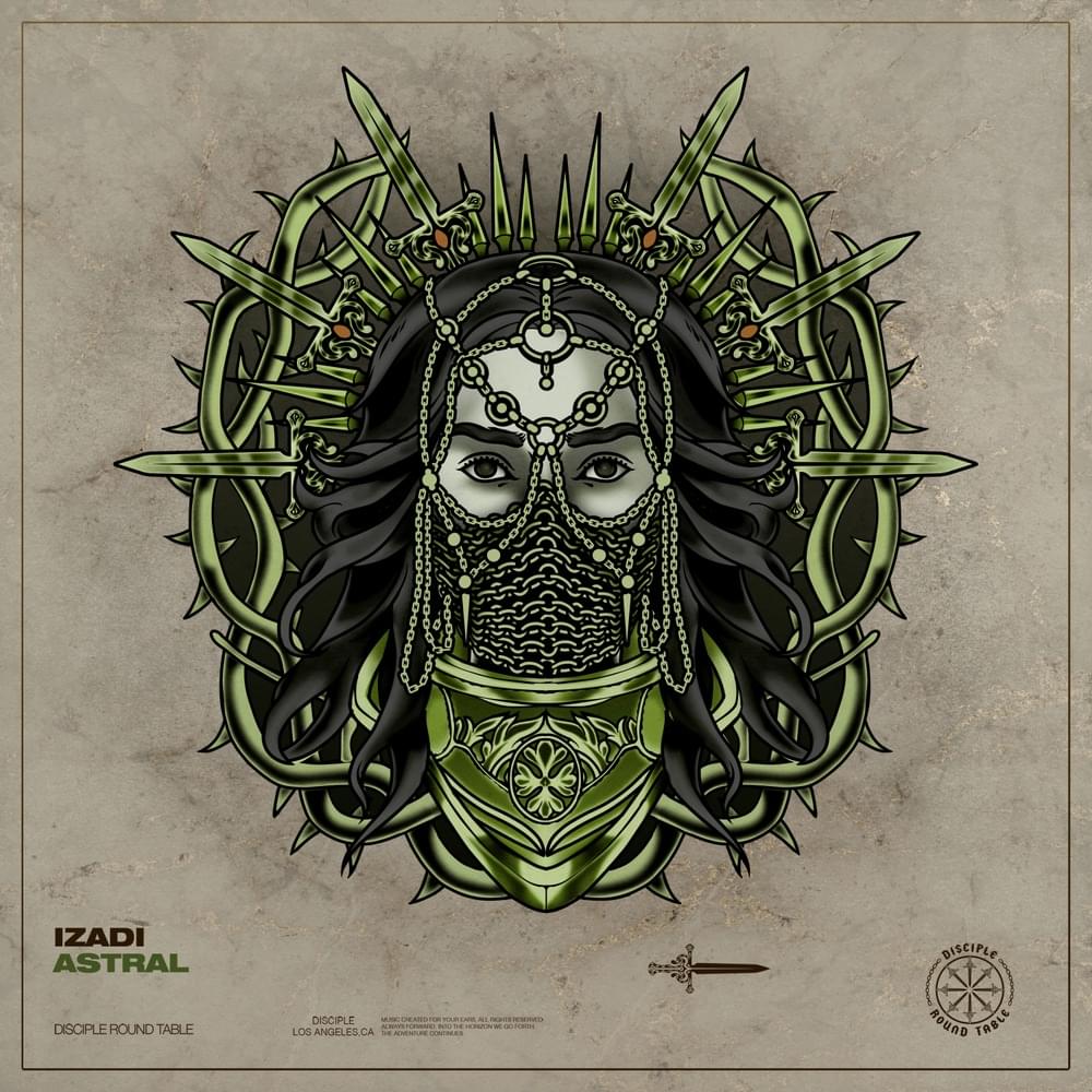 Album cover art for "Astral" by Izadi