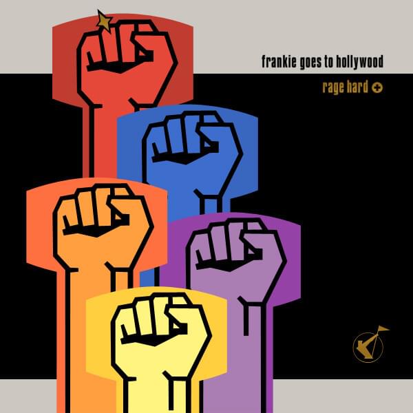 Album cover art for "Rage Hard (Young Person’s Guide to the 12" Mix)" by Frankie Goes to Hollywood