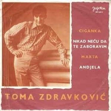 Album cover art for "Anđela" by Toma Zdravković