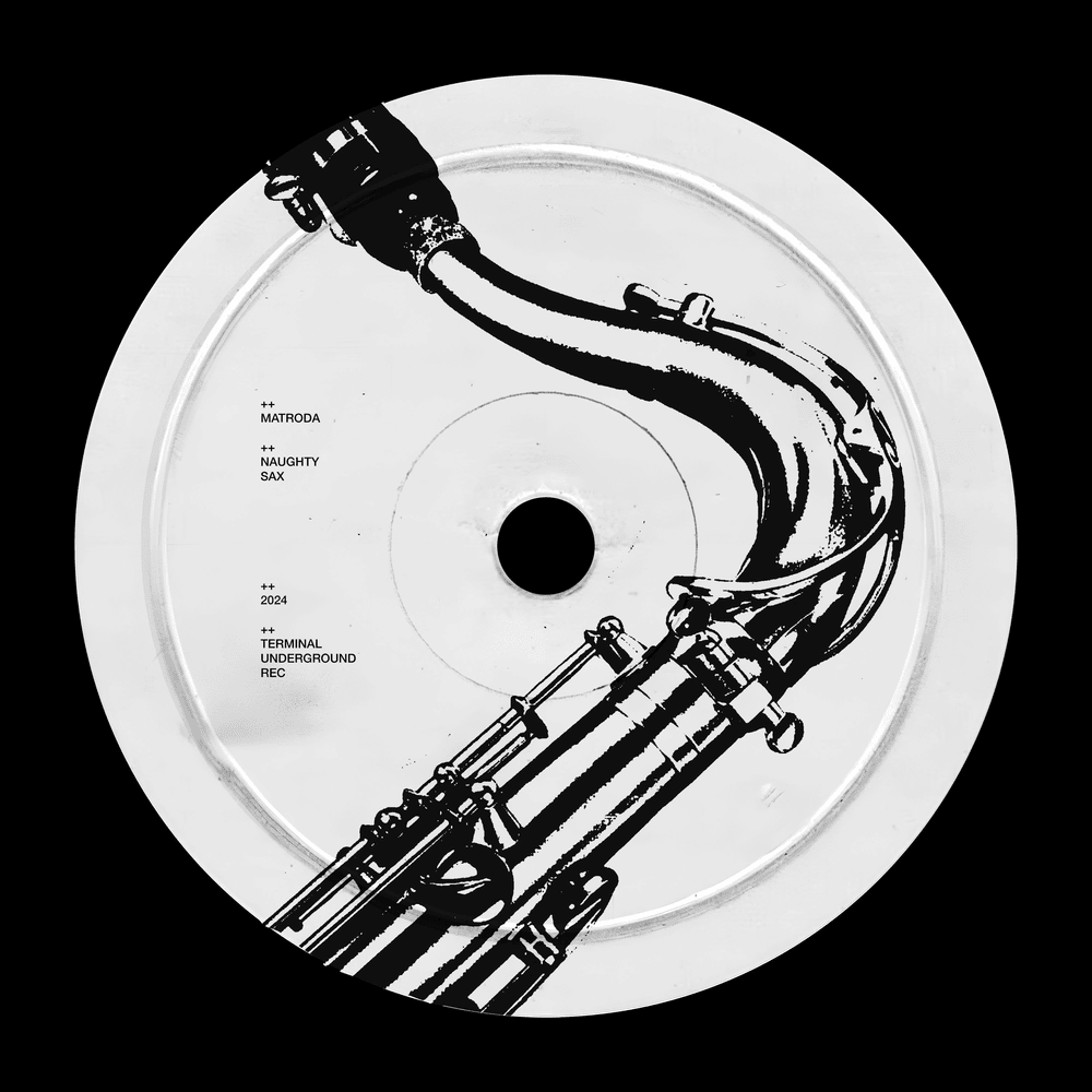 Album cover art for "Naughty Sax" by Matroda