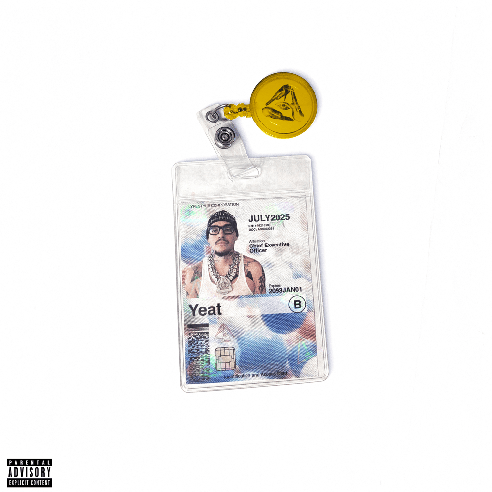 Album cover art for "IM YEAT" by Yeat