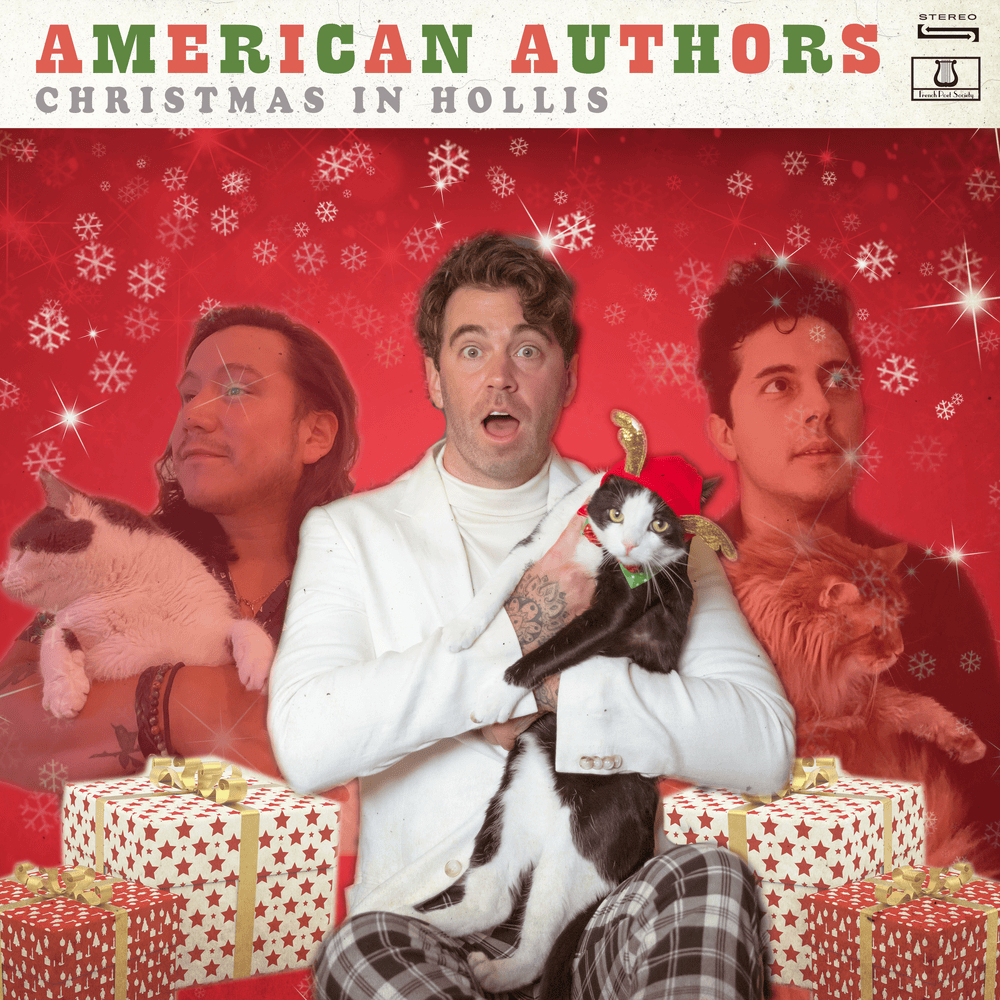 Album cover art for "Christmas in Hollis" by American Authors