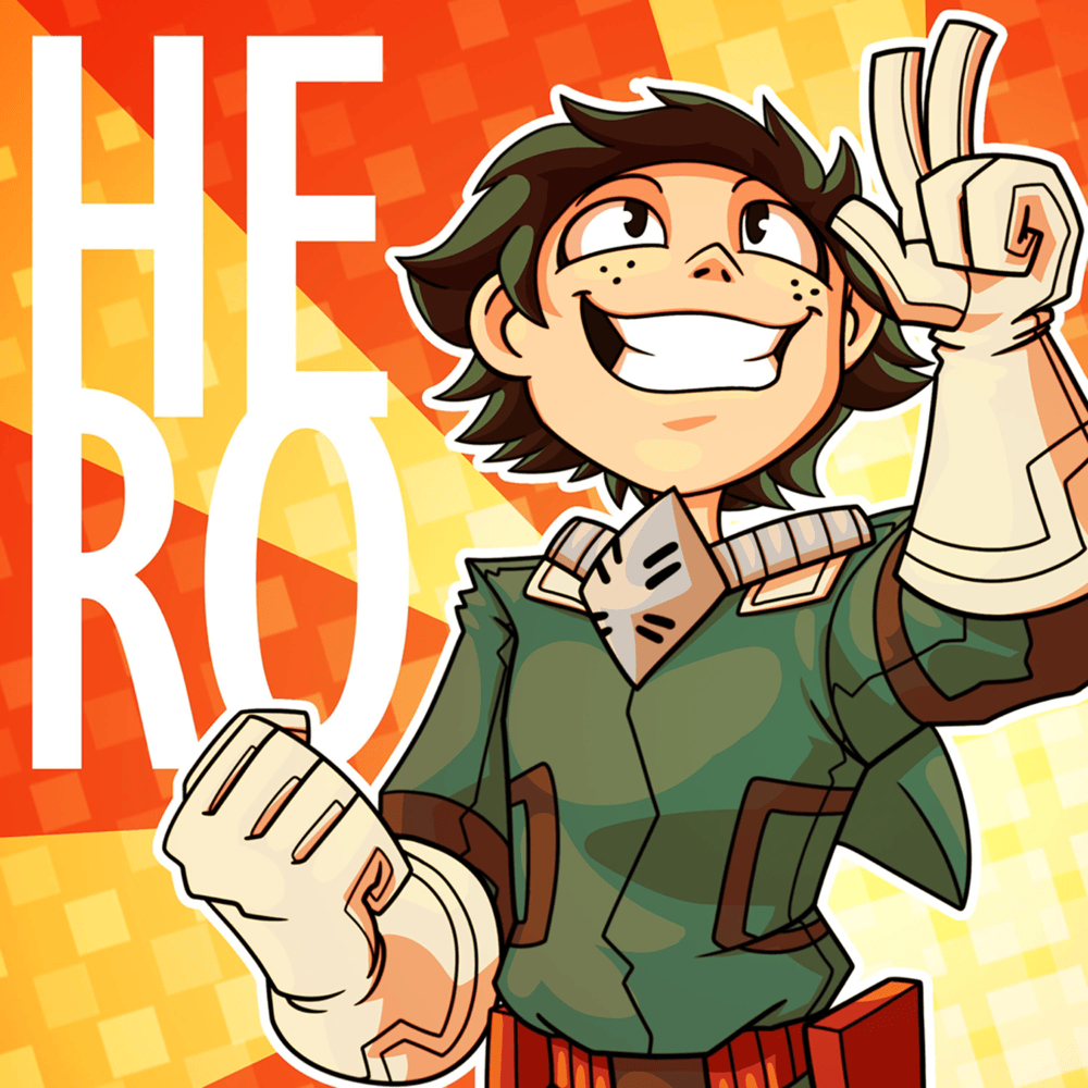 Album cover art for "Hero" by Rockit Music