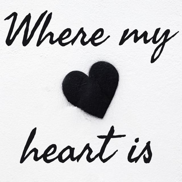 Album cover art for "Where My Heart Is" by ChewieCatt