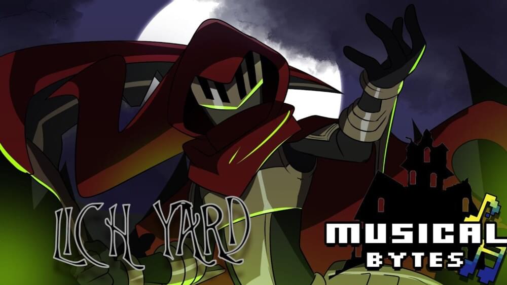 Album cover art for "Lich Yard" by Man on the Internet & Roxrezi & Darby Cupit