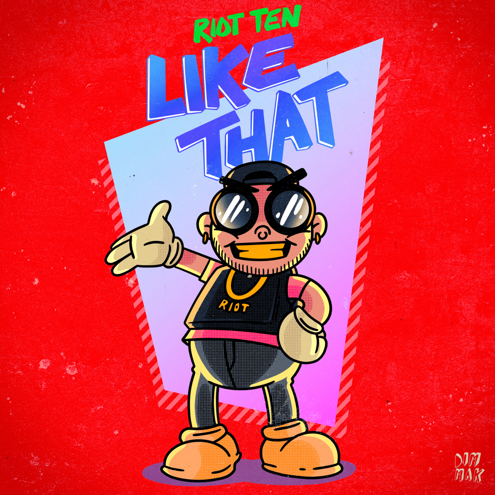 Album cover art for "Like That" by Kaivon