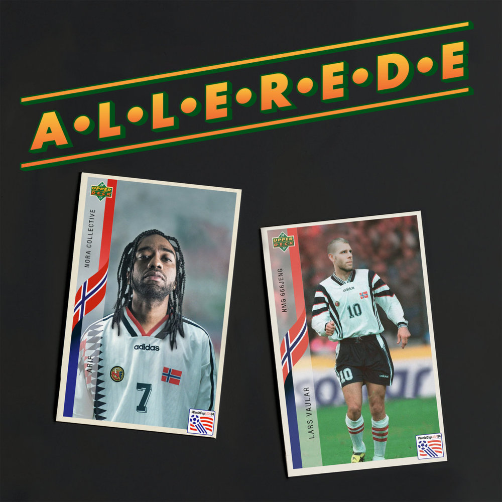 Album cover art for "Allerede" by Arif Murakami & Lars Vaular