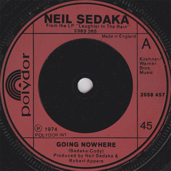 Album cover art for "Going Nowhere" by Neil Sedaka
