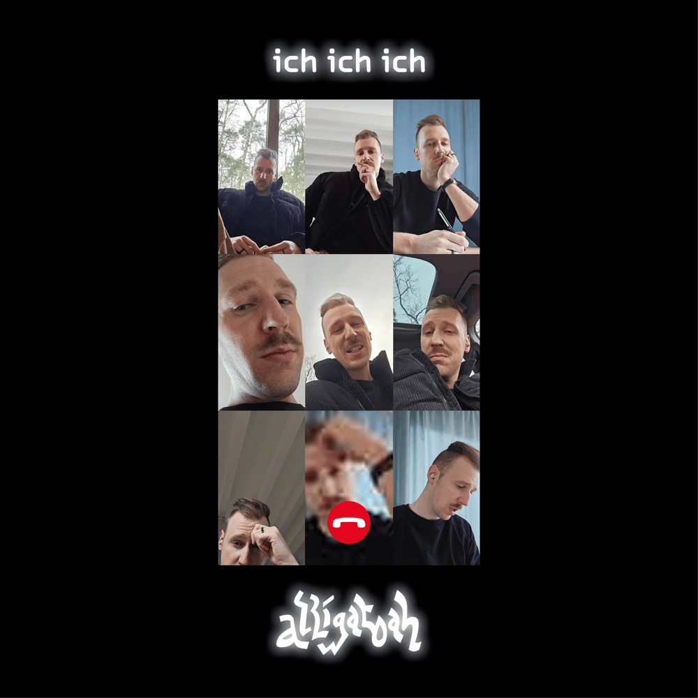 Album cover art for "ICH ICH ICH" by Alligatoah