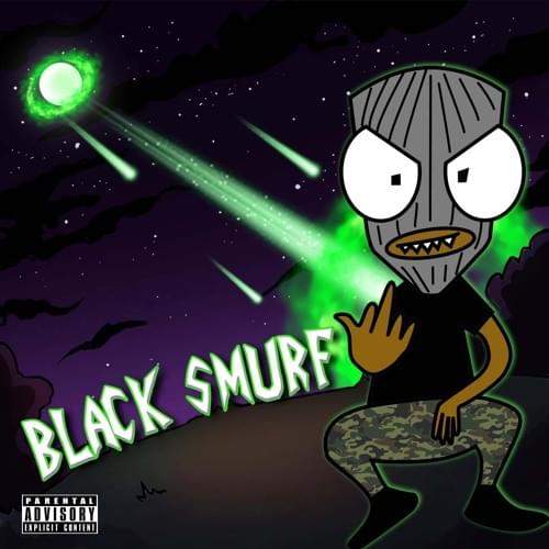 Album cover art for "No Breaks" by Black Smurf