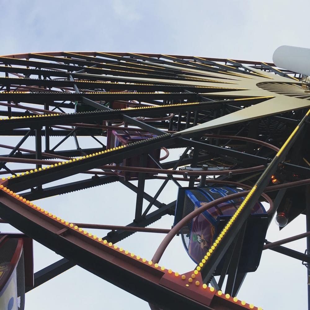 Album cover art for "The Ferris Wheel" by Danielle Ate the Sandwich