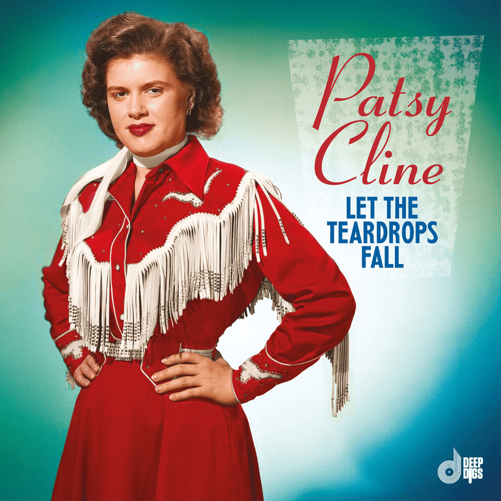 Album cover art for "Let The Teardrops Fall (Live – TV)" by Patsy Cline