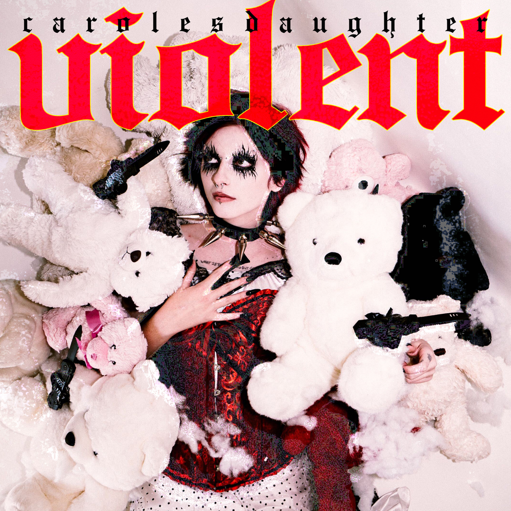 Album cover art for "Violent" by carolesdaughter