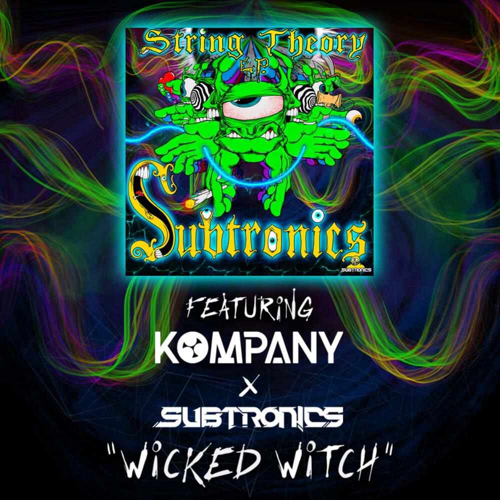 Album cover art for "Wicked Witch" by Kompany
