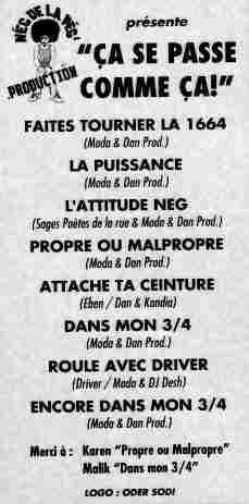 L’attitude neg by Moda & Dan