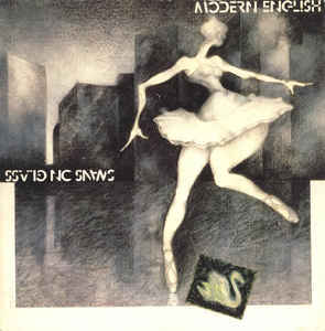 Album cover art for "Swans On Glass" by Modern English