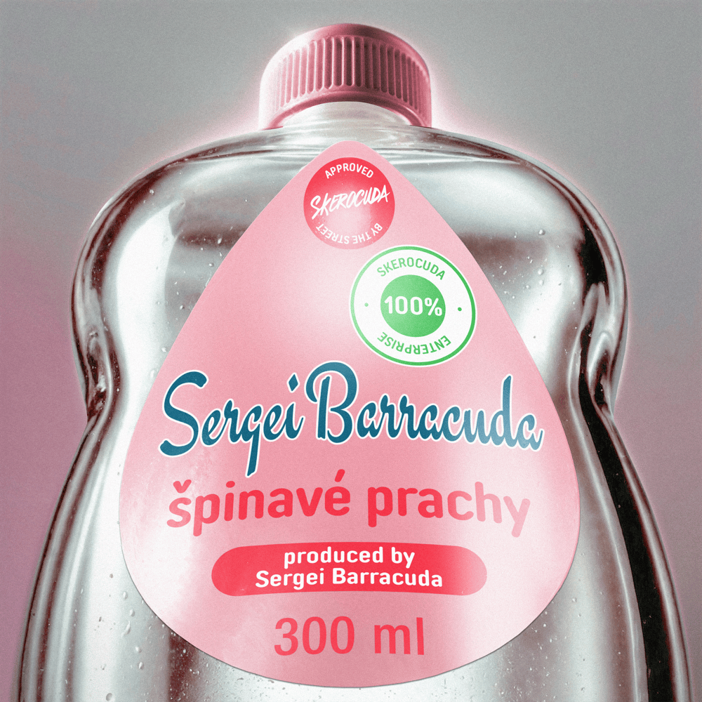 Album cover art for "Špinavé prachy" by Sergei Barracuda
