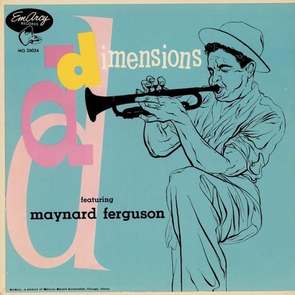 Album cover art for "Somewhere Over the Rainbow" by Maynard Ferguson