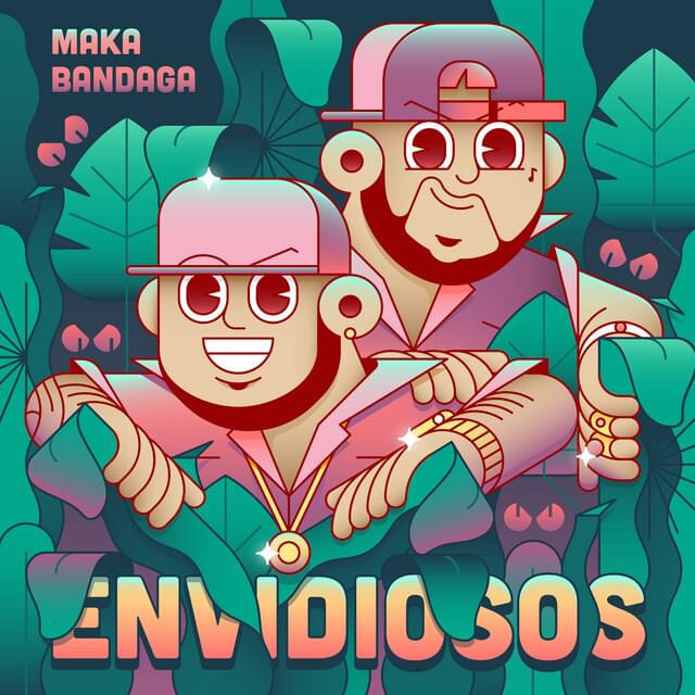 Album cover art for "Envidiosos" by Maka
