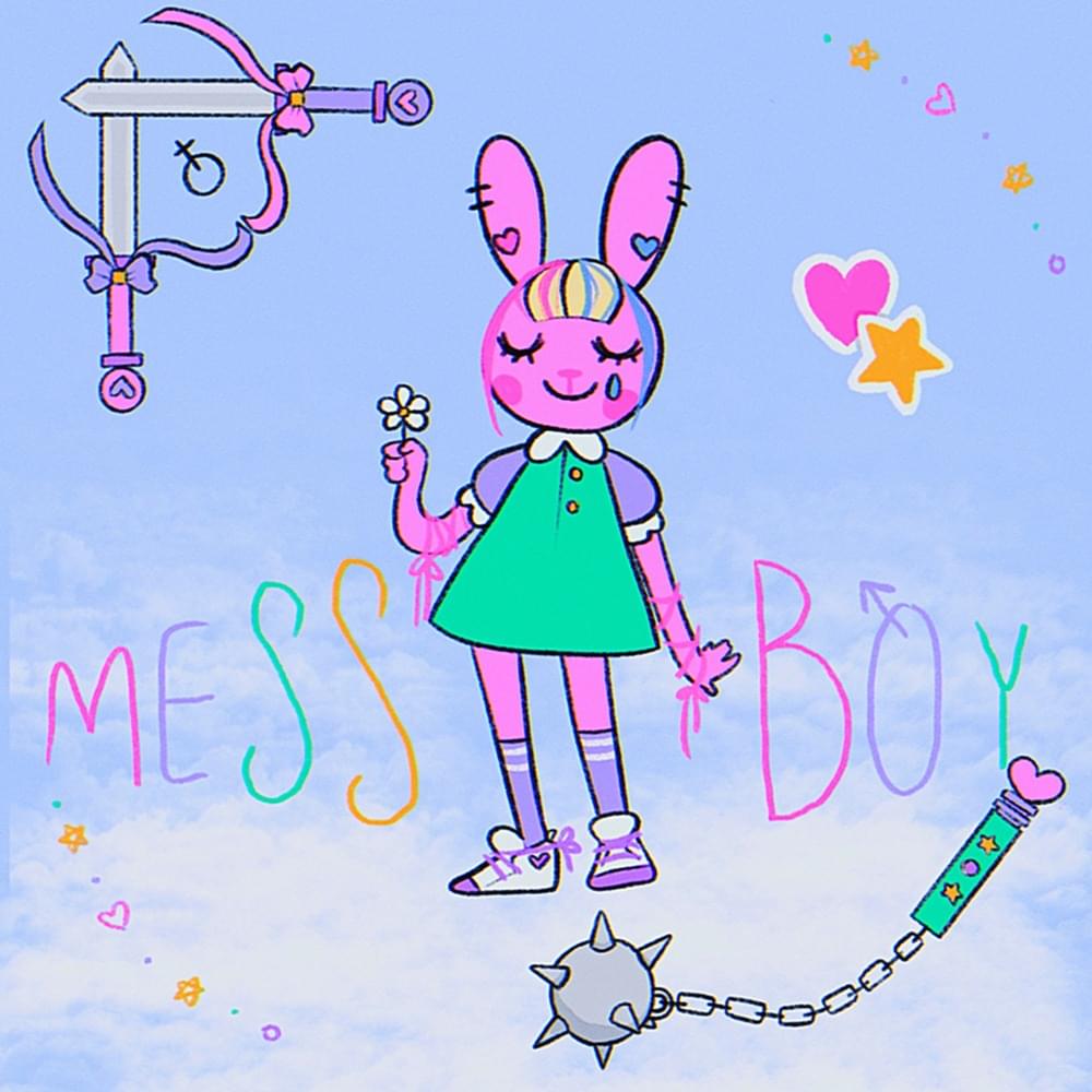 Album cover art for "Mess Boy" by Elliot Lee