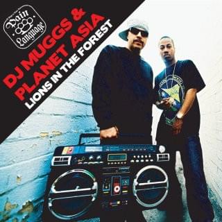Album cover art for "Lions In the Forrest" by Planet Asia & B-Real