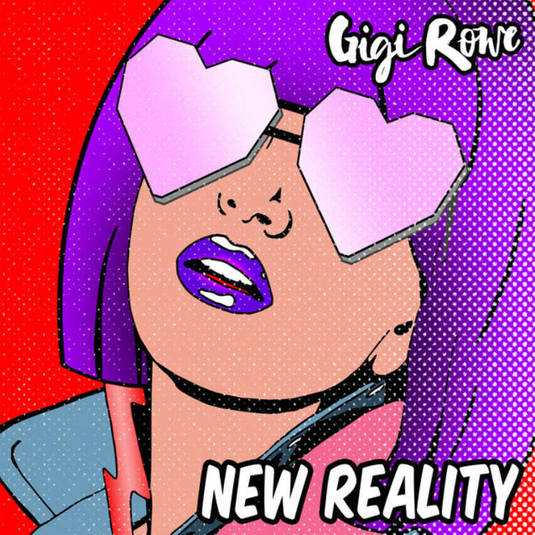 Album cover art for "New Reality" by Gigi Rowe