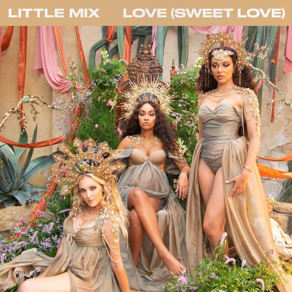 Album cover art for "Little Mix - Love (Sweet Love) (Tradução em Português)" by Genius Brasil Traduções