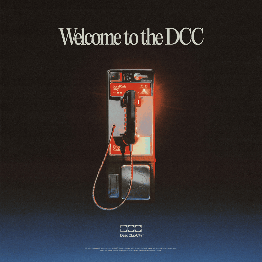 Album cover art for "Welcome To The DCC" by Nothing But Thieves