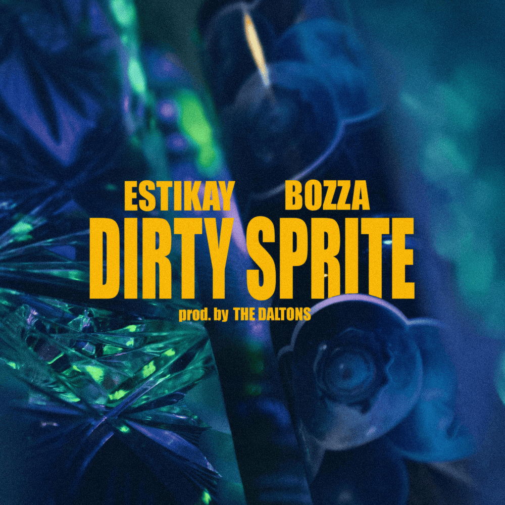 Album cover art for "Dirty Sprite" by Estikay