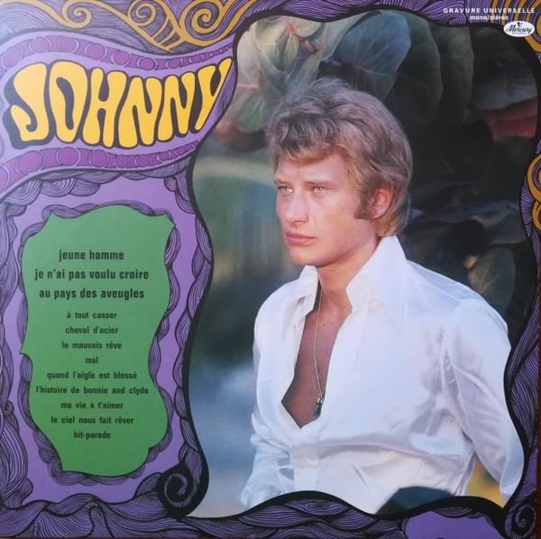 Album cover art for "Mon Fils" by Johnny Hallyday