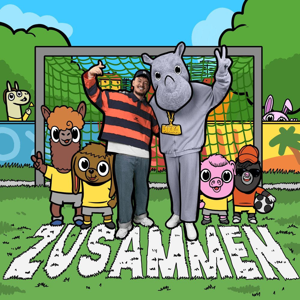 Album cover art for "Zusammen" by DIKKA & Montez