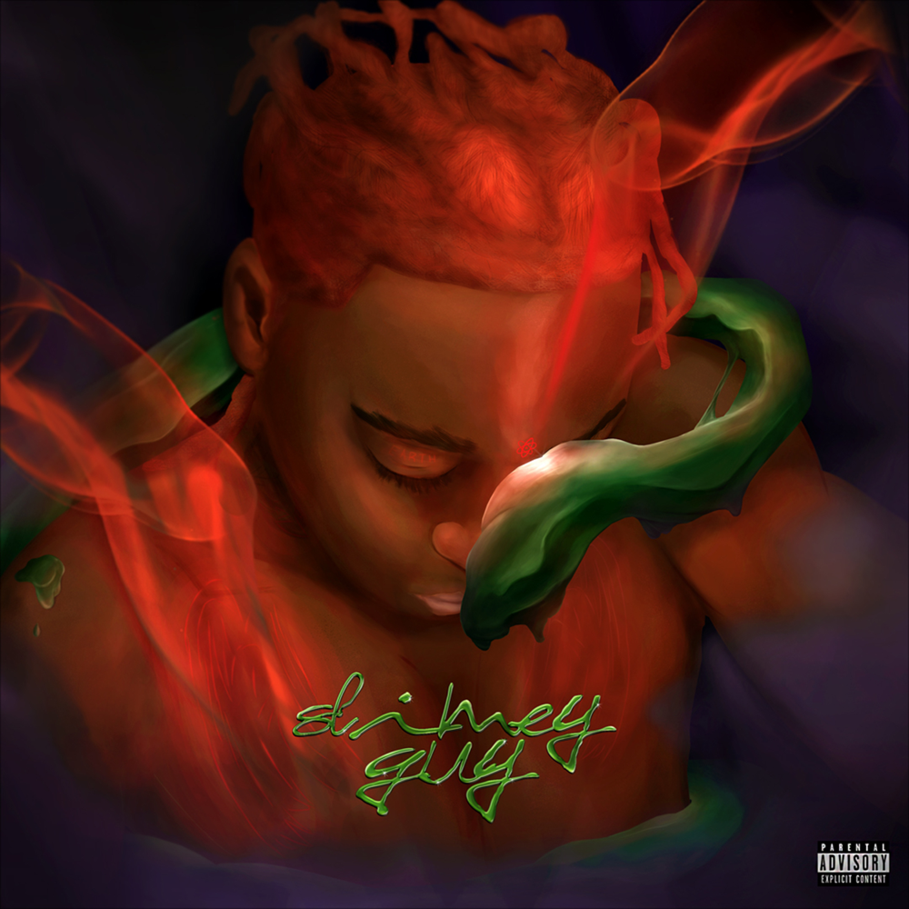 Album cover art for "Slimey Guy" by UnoTheActivist