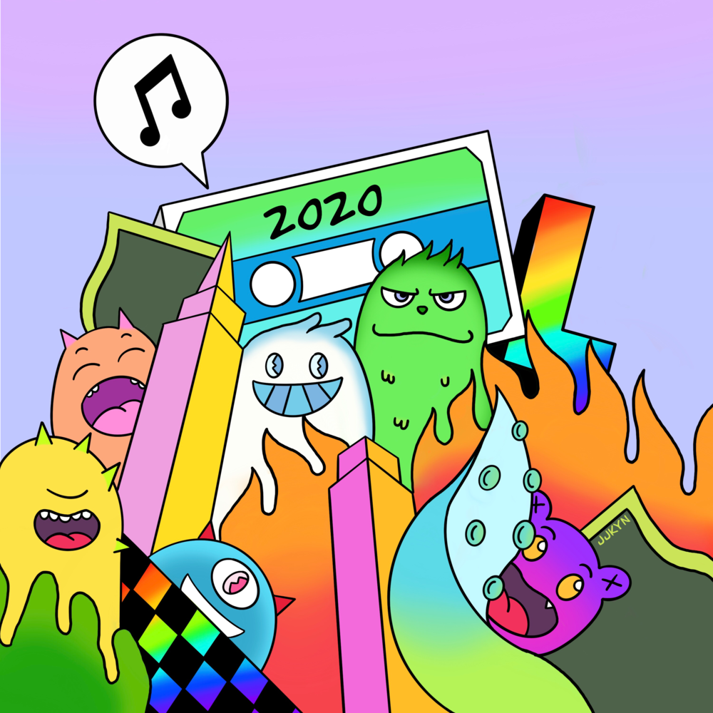 Album cover art for "JJKYN’s 2020 Listening Log" by Jaykayy