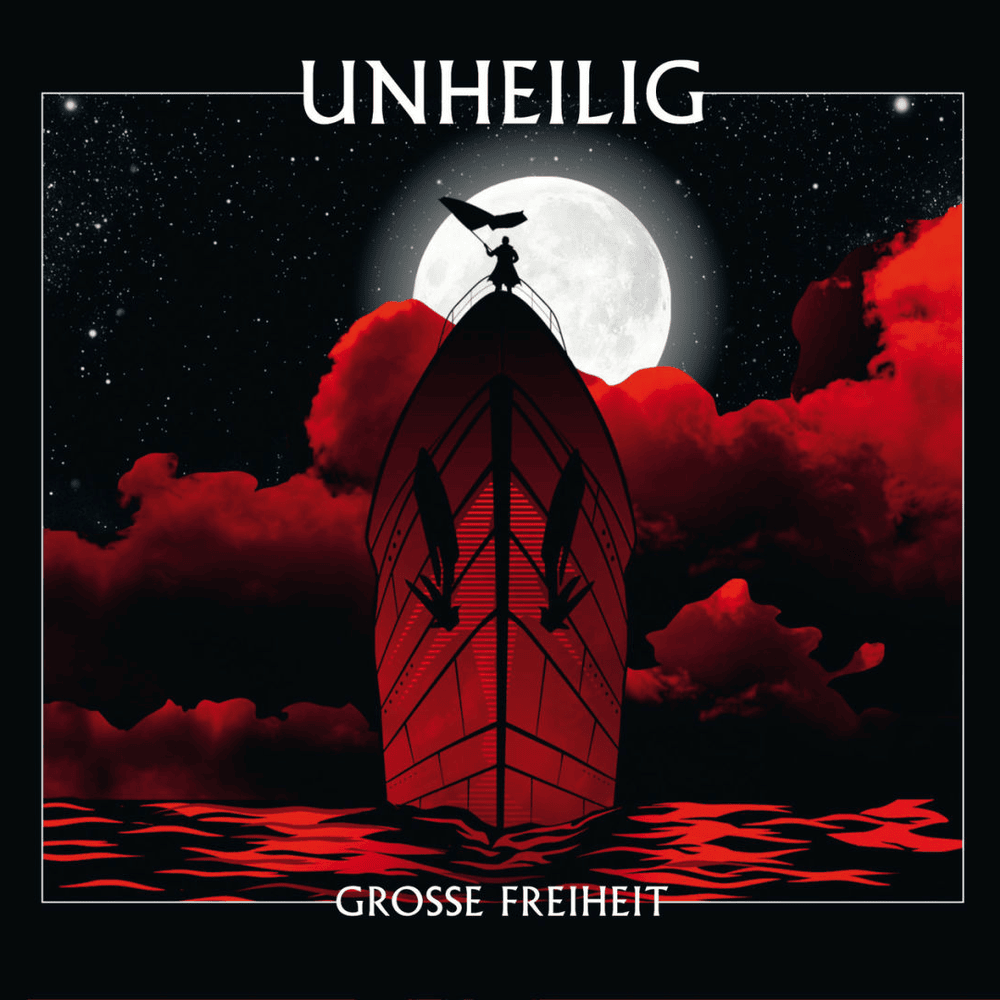 Album cover art for "Unter deiner Flagge" by Unheilig