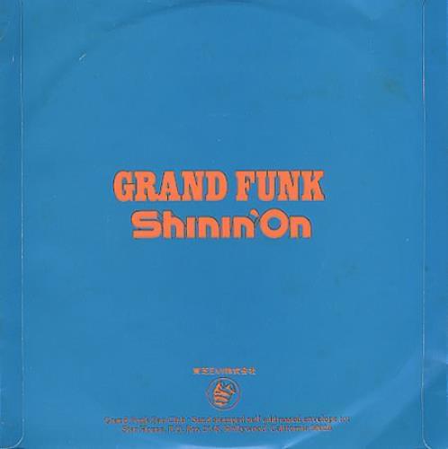 Album cover art for "Shinin’ On" by Grand Funk Railroad