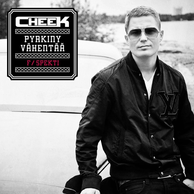 Album cover art for "Pyrkiny vähentää" by Cheek & Spekti
