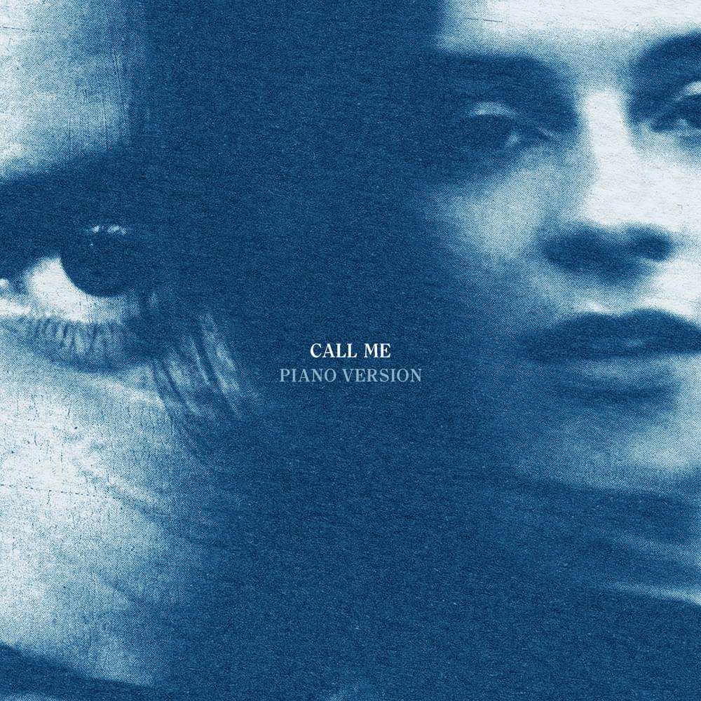 Album cover art for "Call Me (Piano Version)" by Gabrielle Aplin