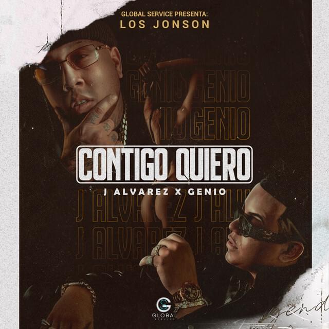 Album cover art for "Contigo Quiero" by J Álvarez